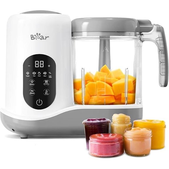 BEAR 2024 Baby Food Maker with Self-Cleaning
