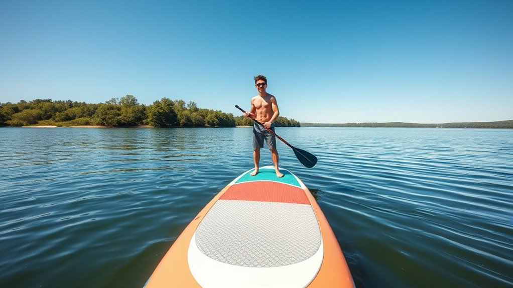 beginner friendly paddle board features