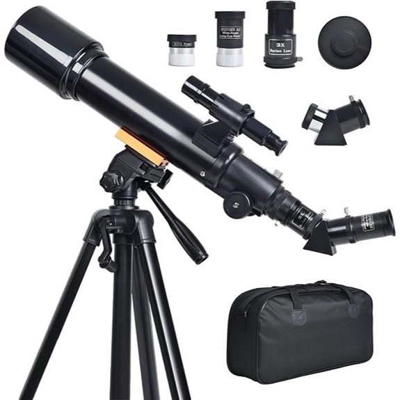 Beginner & Kids Telescope 70mm/500mm Refractor Portable
