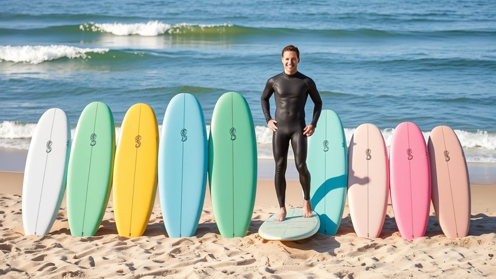 beginner surfboard selection tips