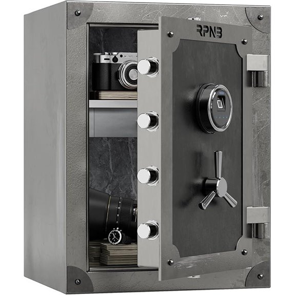 RPNB Biometric Safe with Touch Screen and Jewelry Drawer