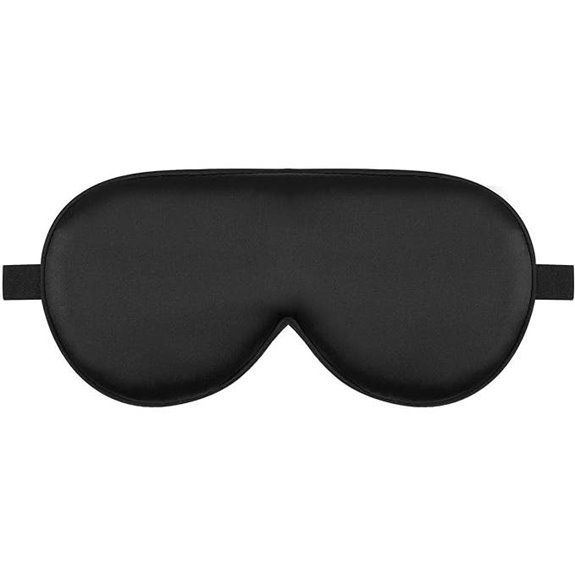 Alaska Bear Organic Silk Sleep Mask (Black)