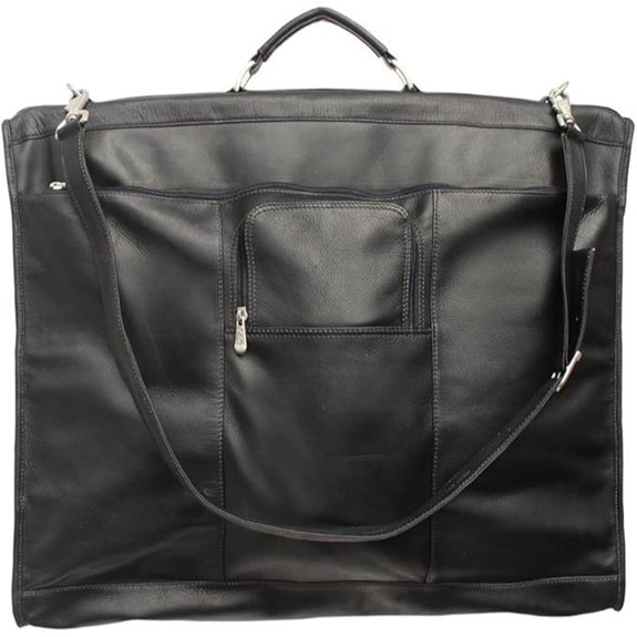 Piel Leather Elite Garment Bag Black One Size