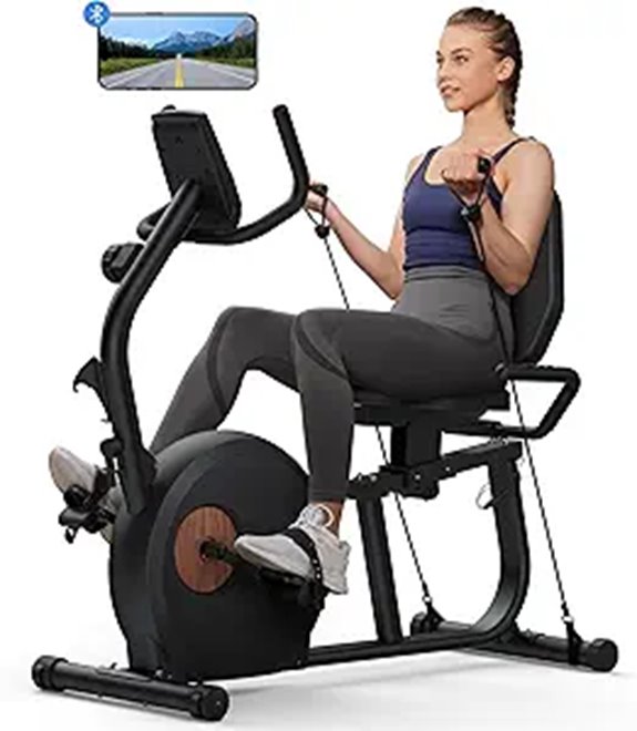 bluetooth enabled exercise bike