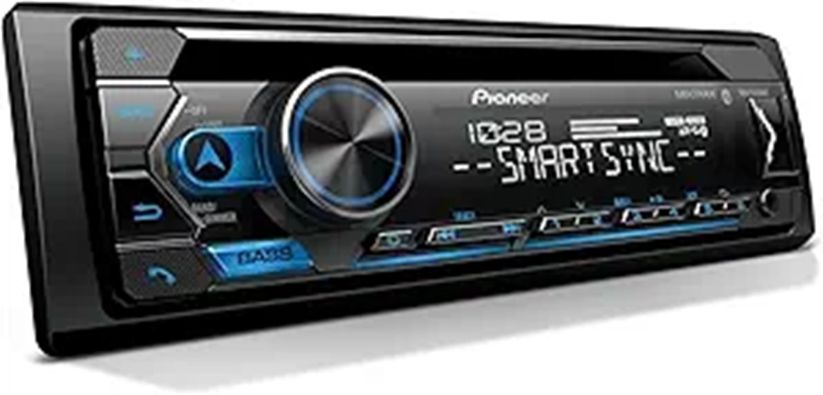 Pioneer DEH-S4220BT Car Stereo with Bluetooth