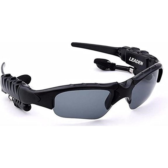 LEADEN Bluetooth MP3 Sunglasses with Polarized Lenses