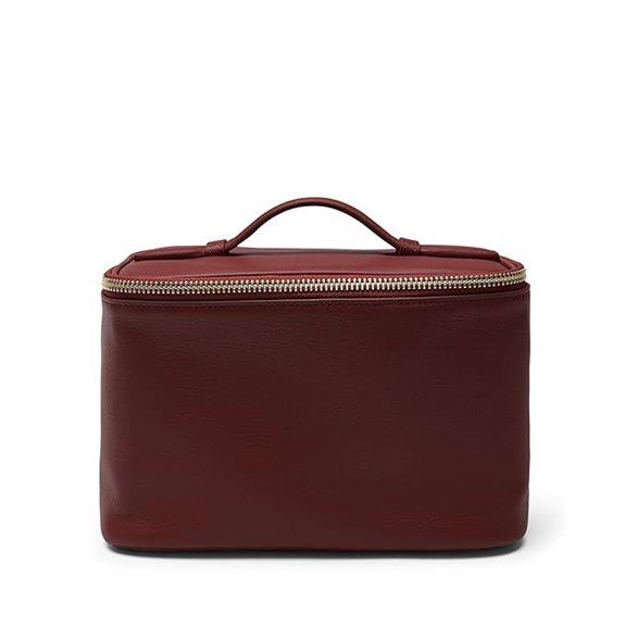 Leatherology Bordeaux Small Travel Cosmetic Case