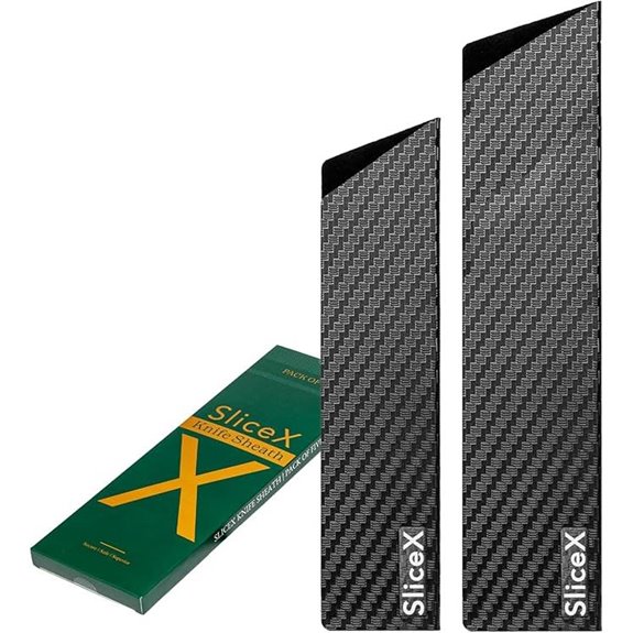 Universal Kitchen Knife Sheaths BPA-Free 2 Pack