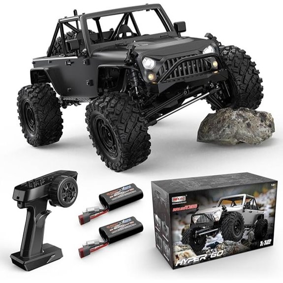 HYPER GO H12Y 1/12 Brushless 4WD RC Rock Crawler