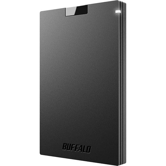 BUFFALO 2TB External SSD for PS4 Windows Mac