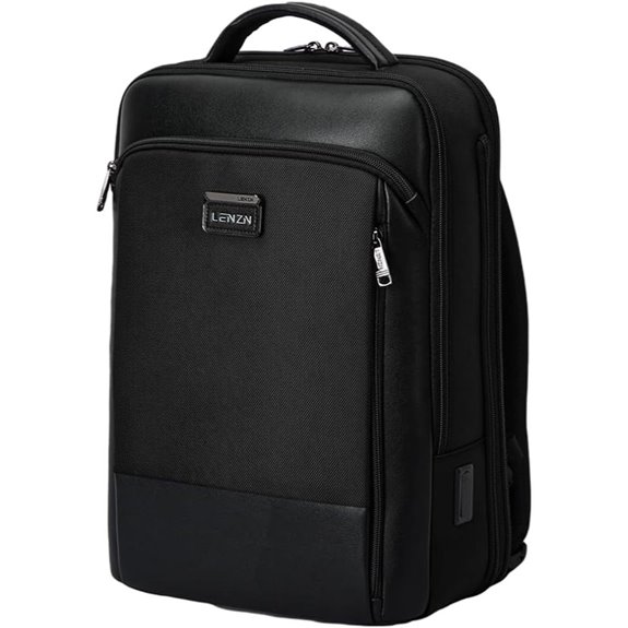 Business Laptop Backpack with USB Charging Port