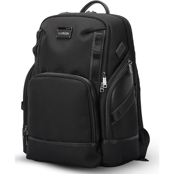 Business Laptop Backpack with USB Charging Port