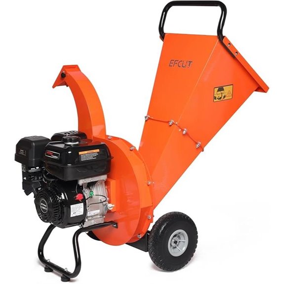 C40 Wood Chipper with 9 HP Gas Engine