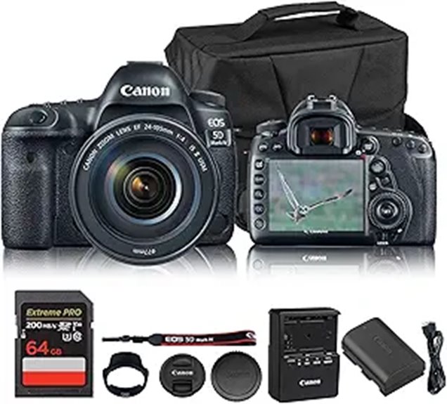 Canon EOS 5D Mark IV DSLR Camera Kit