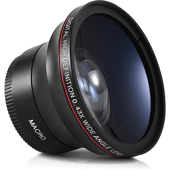 Lightdow 58MM Wide Angle + Macro Lens for Canon