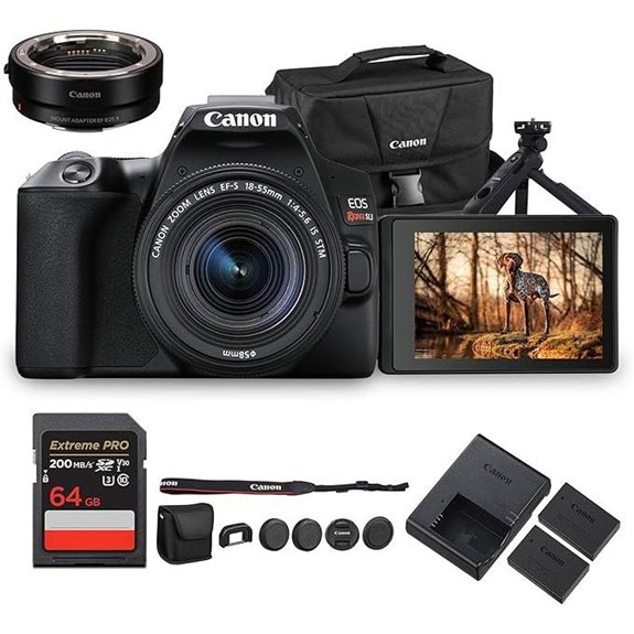 Canon EOS Rebel SL3 DSLR Camera Kit (18-55mm Lens)