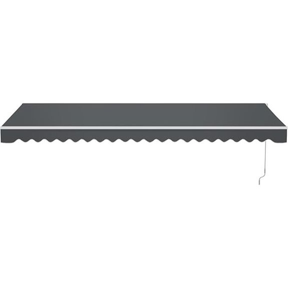 caribbean style electric awning