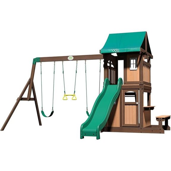 Backyard Discovery Lakewood Cedar Wood Swing Set