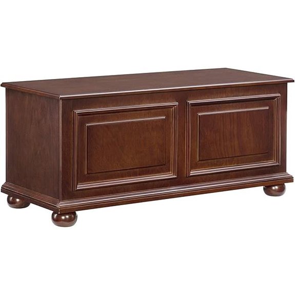 Powell Furniture Chadwick Cedar Chest Cherry,