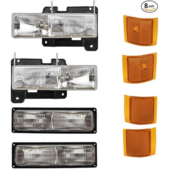 Brock Headlights and Signal Lights for Chevrolet