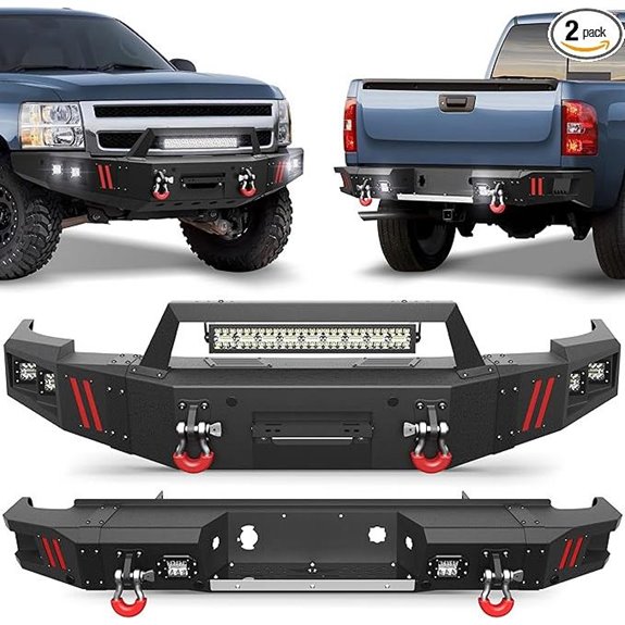Chevy Silverado 1500 Front and Rear Bumper Kit