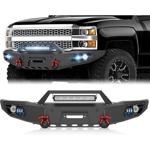 Pickup Truck Front Bumper for 2015-2019 Chevy Silverado