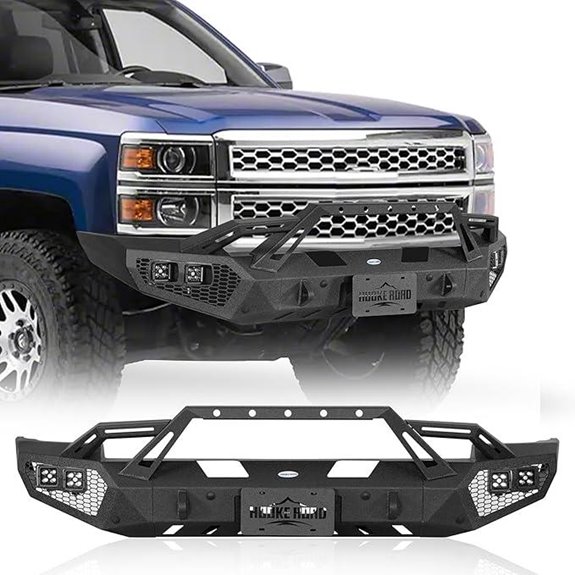 Hooke Road Earthshaker Front Bumper for Chevy Silverado
