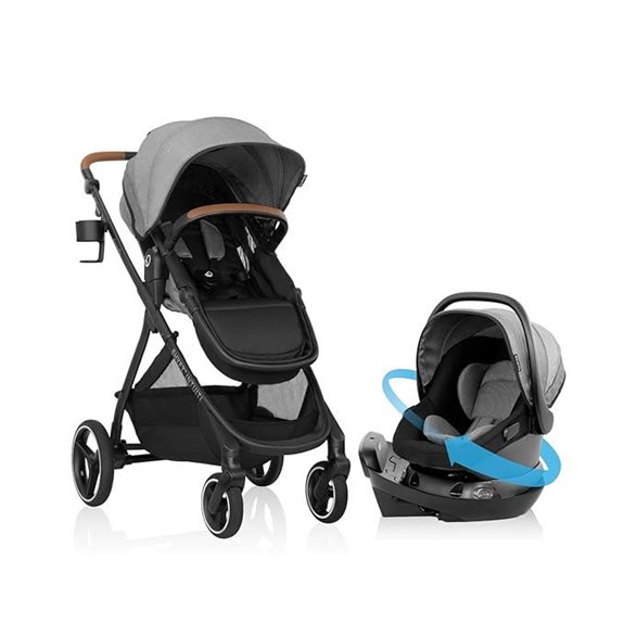 Evenflo Shyft Travel System with Infant Car Seat