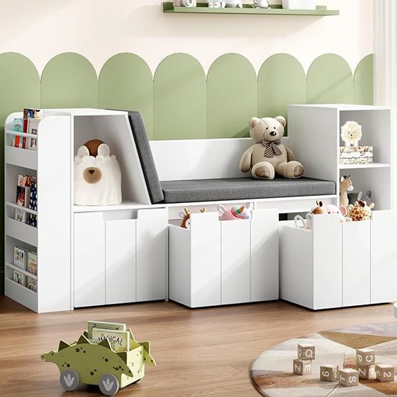 children s reading corner storage
