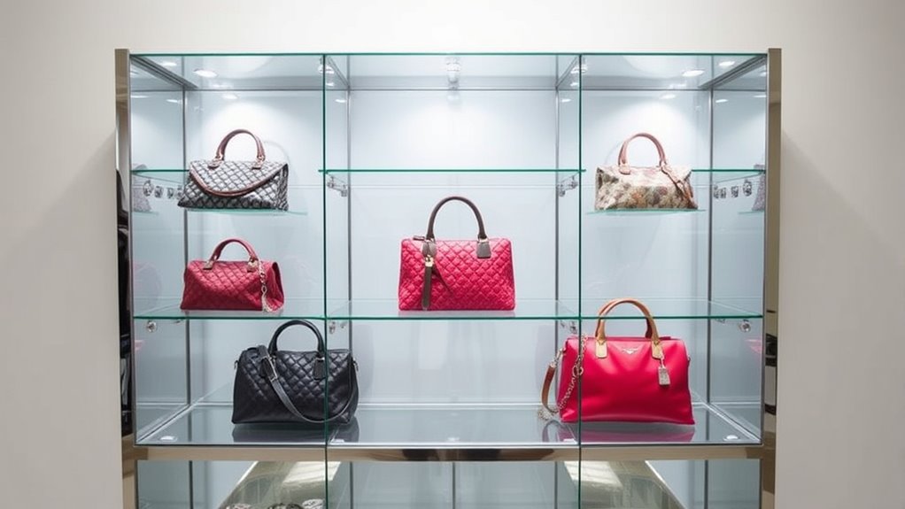 choose stylish secure display cabinets