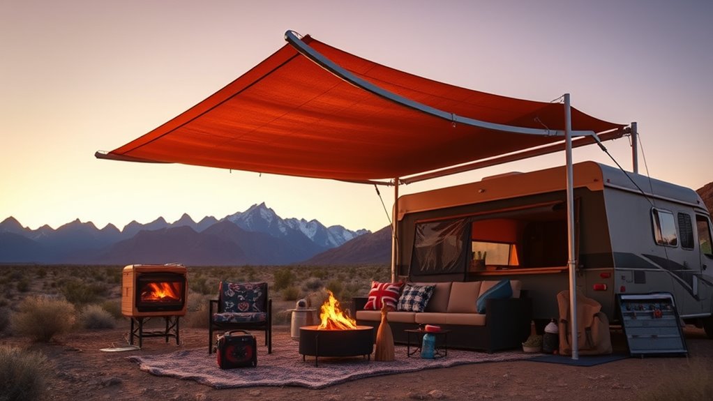 choosing durable portable awnings