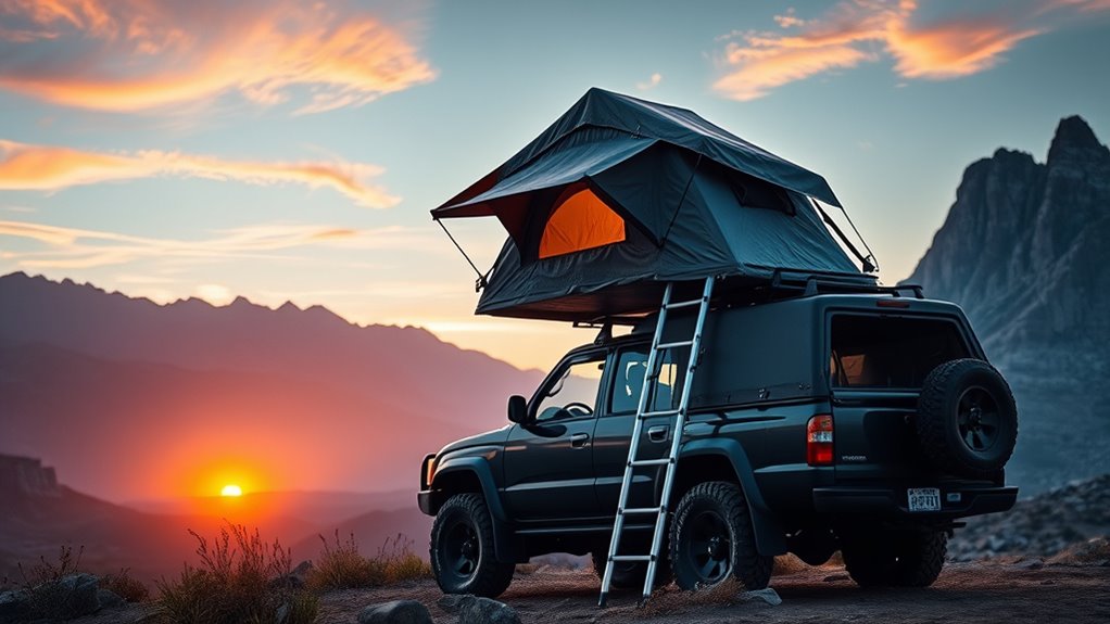 choosing durable portable roof tents