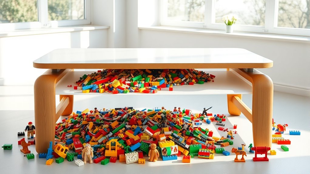 choosing durable spacious organized lego table