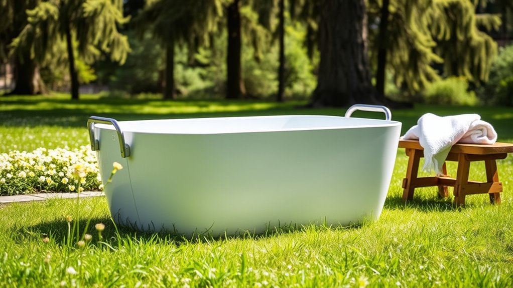 choosing portable cold plunge tubs