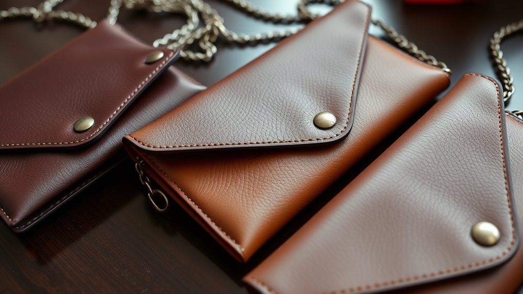 choosing quality leather clutch