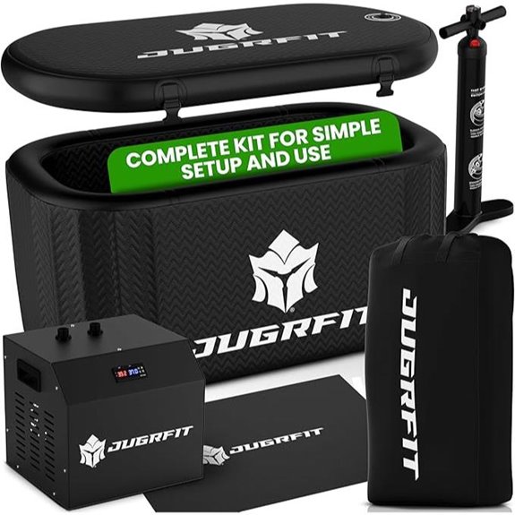 Cold Plunge Tub with Water Chiller - 53”L