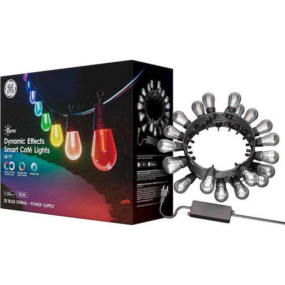 Cync GE Color Changing Patio String Lights
