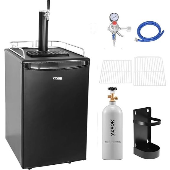 VEVOR Commercial Beer Kegerator with CO2 Tank