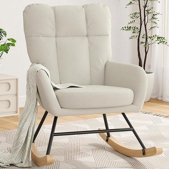 Nursery Rocking Chair for Baby & Small Spaces