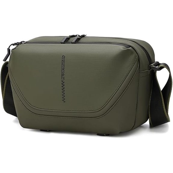 Peacechaos Small Camera Sling Bag with Tripod Holder