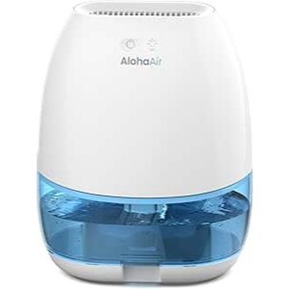 Small Dehumidifier with Night Light and Auto Shutoff