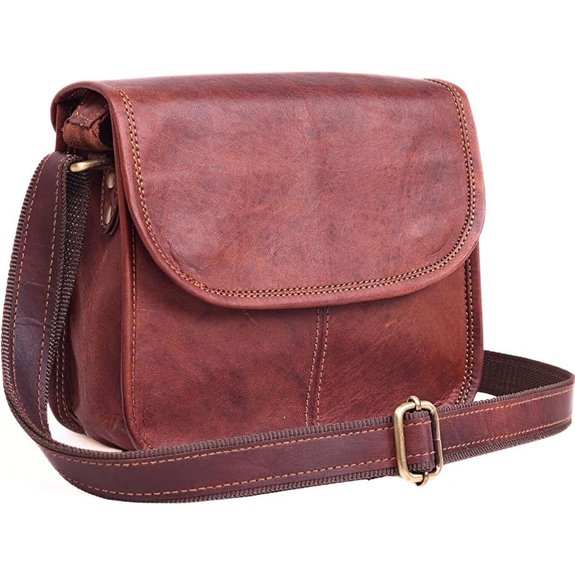 Small Leather Crossbody Bag for Women