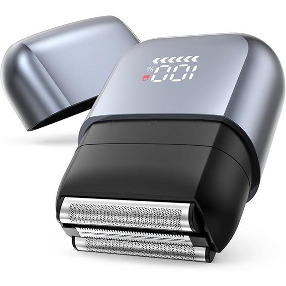 Mini Electric Foil Shaver for Men with Fast Recharge