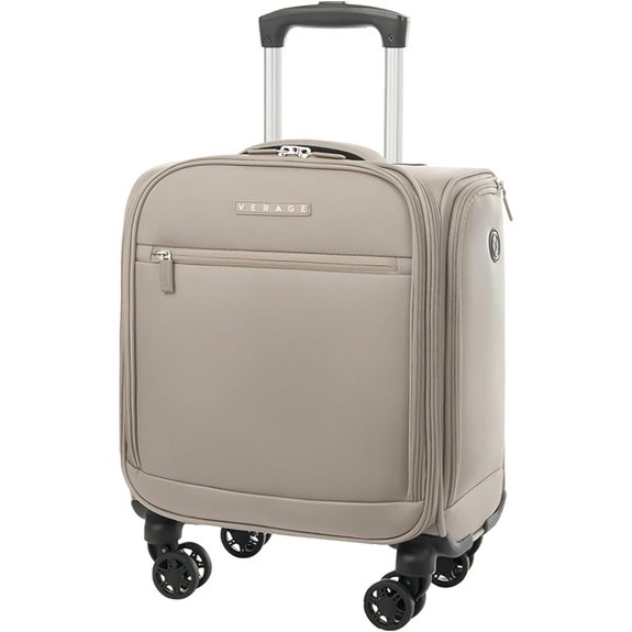 Verage Underseat Spinner Luggage 14.5-Inch Softside Bag