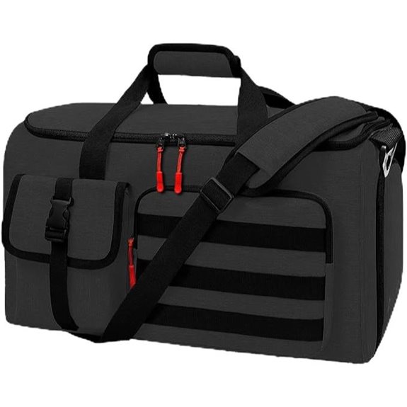 HOMQUIET Convertible Garment Duffle Bag with Shoe Compartment