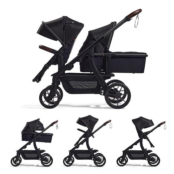 Momcozy ChangeGo Convertible Baby Stroller with Accessories
