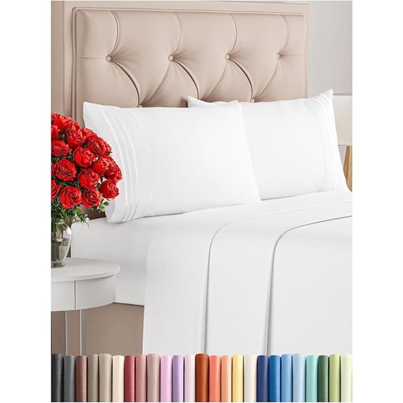 cooling bed sheet set