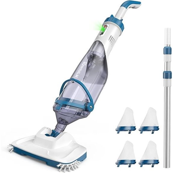 ENHULK Cordless Pool Vacuum for Above Ground Pools
