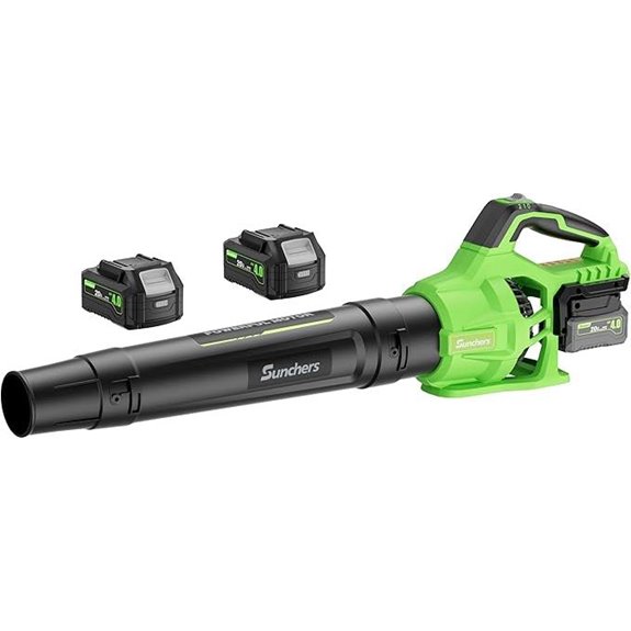 Cordless Leaf Blower with 2 Batteries and Charger