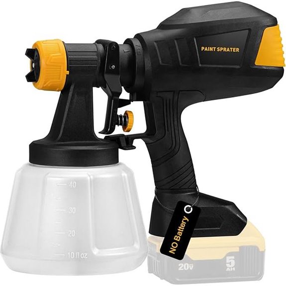 Brushless Cordless Paint Sprayer for Dewalt 20V
